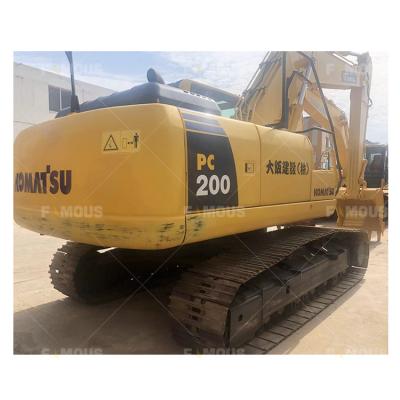 China Japan KOMATSU pc200-8 used original KOMATSU excavator/excavator for sale 0.8m ³ for sale