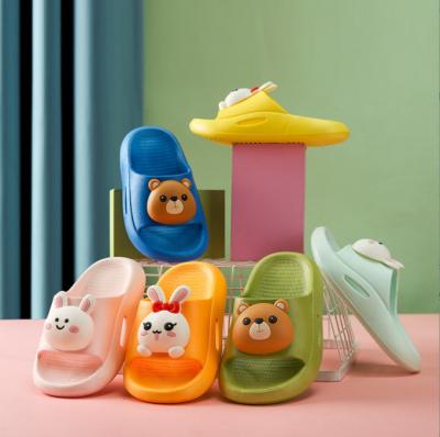 China Hot Selling Casual Home Cute Cartoon New Arrival Kids Soft Unique Slippers for sale