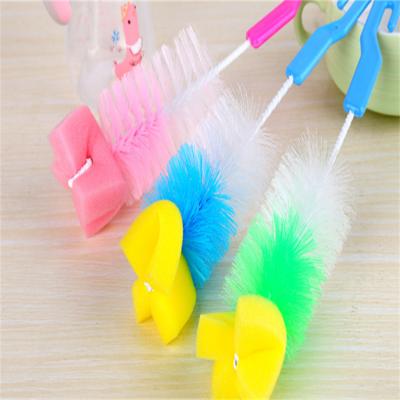 China High Quality Household New Arrival Style Stabilized Feeds Baby Milk Bottle Soft Ordinary Cleaning Brush for sale
