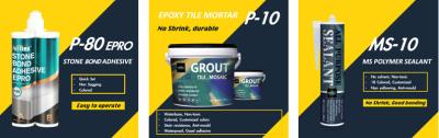 중국 Water Based Epoxy Resin Mortar For Mosaic Tile & Ceramic Tile Home Beautifier 판매용