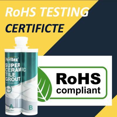 中国 抗菌性の外部のタイルの接着剤およびグラウトのセリウムのRoHsの検定証 販売のため