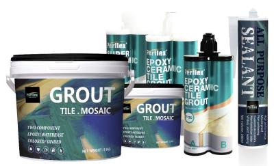 중국 P-10 Cementitious Epoxy Mortar Grout For Mosaic Tile Stain Resistance, Anti-Mould, Gorgeous colors 판매용