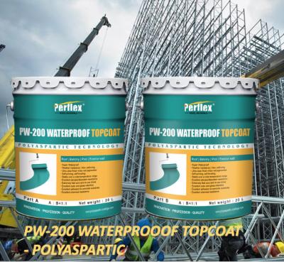 중국 Waterpark를 위한 물 저항하는 Polyaspartic 지면 코팅 좋은 접합 판매용