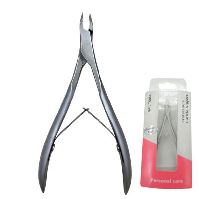 China Personal Care Beauty Tools Professional Factory Custom Nail Art Supplies Stainless Steel Cuticle Jaw 12 Ingrown Cuticle Nippers for sale