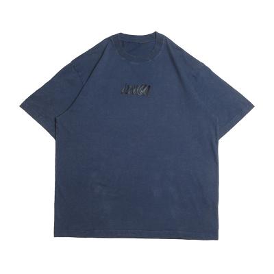 China Anti-Wrinkle Plus Size Heavy Weight 280g High Quality 100% Cotton T-Shirt Printed Plus Size Custom Made T-shirt for sale