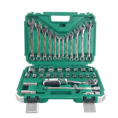 China Car Repairing 37 in 1 socket wrench open end wrench set tire repair kit adjustable wrench screw removal for sale