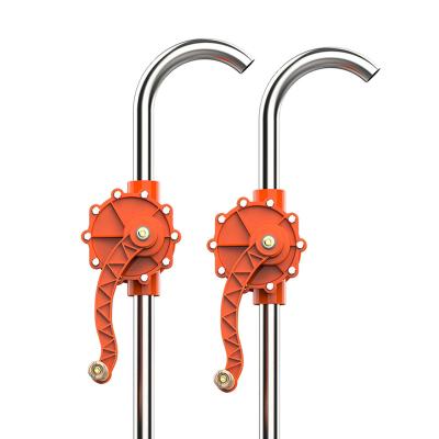 China Durable Stainless Steel 304 Rotary Hand Pump, Barrel Pump Hand Oil Pump, Barrel Pump Rotary Oil s Pump for sale