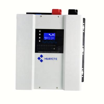 China Inverters 5KW 6KW 10KW 12KW Hybrid Solar Inverters Low Frequency Pure Sine Wave With MPPT Controller 60A Factory Price 425*375*200MM for sale