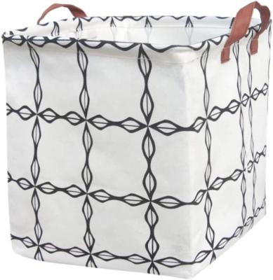 China Amazon factory hot sales viable high quality multi-color waterproof storage box canvas basket for sale