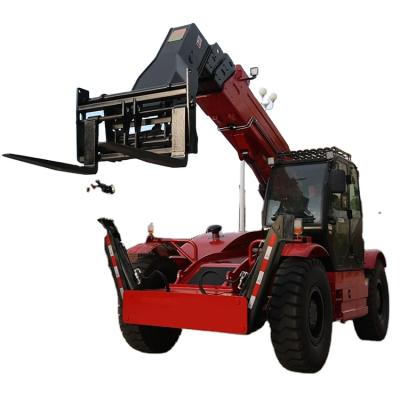 China Construction works 7 Ton Telescopic Telehandler Forklift Truck Lift Height 17000mm for sale