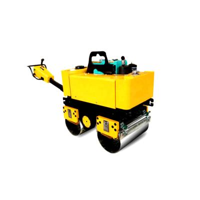 China Construction works Factory Outlet 800kg Walk Behind Mini Road Vibratory Roller Roller Compactor Vibrating Roller for sale