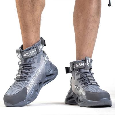 China Brand New Comfortable Steel Toe Anti-Puncture Construction Work Shoes Anti-Skid Hiking Mens Safety Shoes for sale