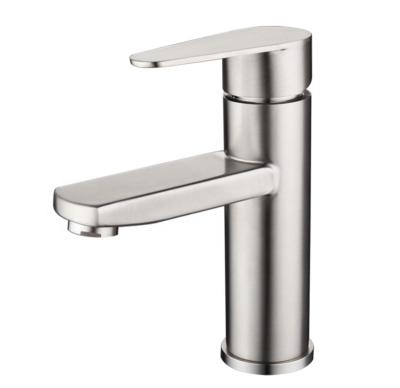 China Stainless steel metered 304 cheap faucets prices hot and good cold water prices bathroom faucet for washbasin for sale