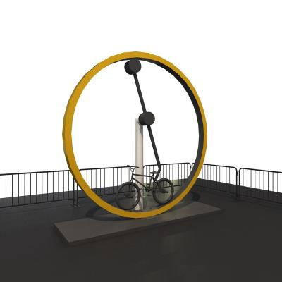 China Durable 360 Degree Bicycle Galvanized Steel Round Pedal Stimulation Body Exercise Indoor Entertainment Project for sale