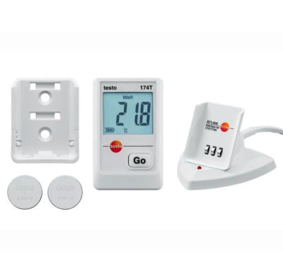 China Testo 174 T Set Mini-Temperatur-Datenlogger mit Datenspeicher für 16000 Ablesungen und 500 Tage Akkulaufzeit Bestellnummer 0572 0561 zu verkaufen
