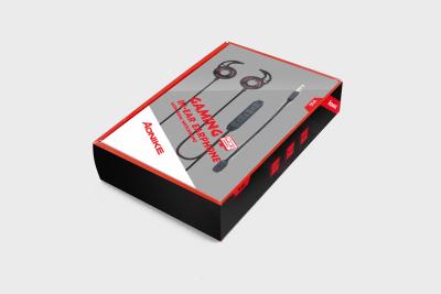 China Usb/3.5mm levantan 10m m los auriculares inalámbricos del deporte del negro de 18 ohmios con el Mic en venta