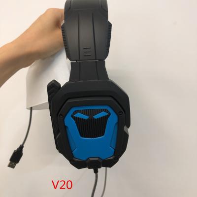 China auriculares inalámbricos 40mW 300mAh 8hours de Bluetooth del juego Negro-azul en venta
