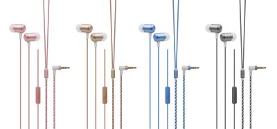 China En el oído el 1.2m 18ohm 3,5 milímetros ataron con alambre el auricular para el micrófono en venta