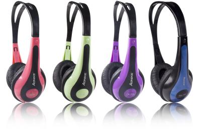 China school Headphone Bass 40mW 105dB Music Production Wired Headphones For PC for sale
