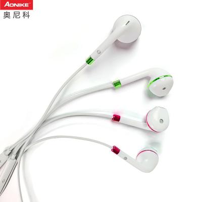 Китай Наушники кабеля спорт 105dB 10mm OEM освещая продается