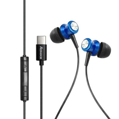 Китай Тип 105dB c Aonike 10mm связал проволокой наушники с Mic продается