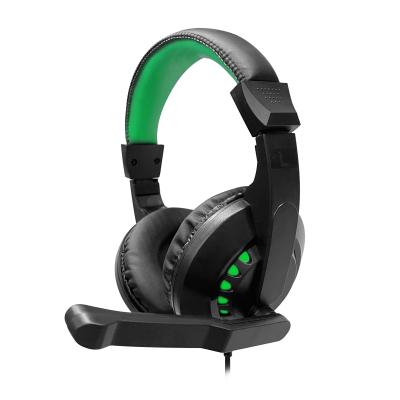 China auricular bajo del juego del estado latente con el LED que enciende el aspecto fresco de las auriculares del juego para el ordenador con el Mic en venta