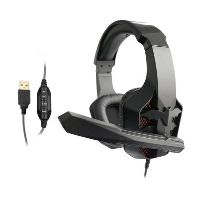 China 105db ató con alambre el auricular de arriba del videojugador de las auriculares del juego con control de volumen del micrófono en venta