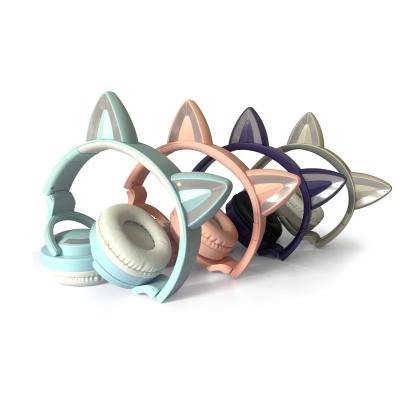 China Auricular inalámbrico estéreo de Cat Ear LED de los auriculares bluetooth de los niños en venta