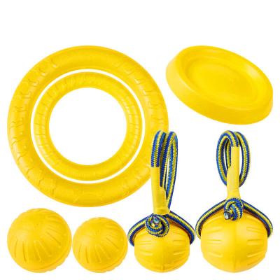 China Interactivo EVA bola de tenis indestructible flotante bolas de tenis para perros en venta