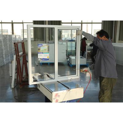 China Receptie Ruimte UPVC schuifruimte met glasvries Privacy Goedkoop vervangen UPVC schuifruimte voor woningverbouwing Te koop