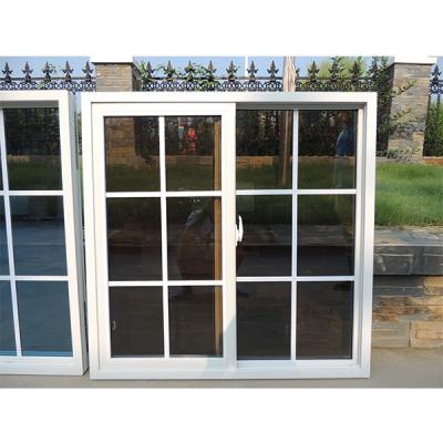 China PVC Upvc Vinyl Plastic Schuifvensters Energiebesparing en milieubescherming Te koop