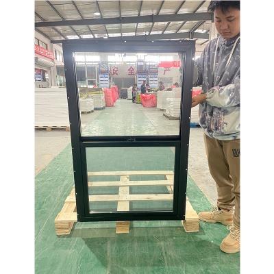 China Konzipiert für Energie - UPVC-Einfachfenster mit Reibungsscharnier und gehärtetem Glas zu verkaufen