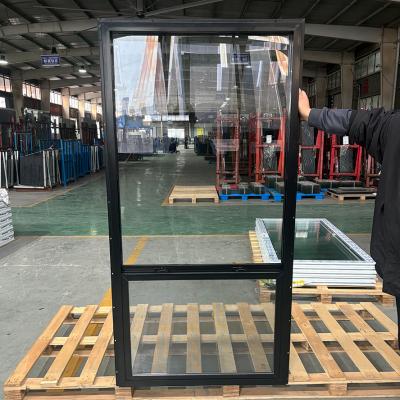 中国 カスタムサイズ 白ビニール シングルハンガング ウィンドウ UPVC 騒音削減と耐候 PVC 材料 販売のため