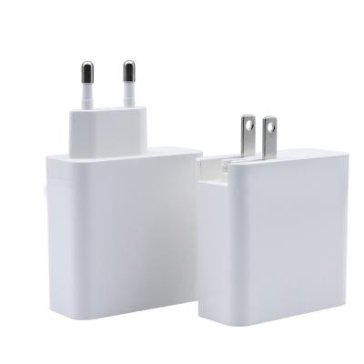 China Fast Charging Speed Type C 65W USB-A QC3.0 GaN Tech 3 Ports 65W iPhone 12 13 GaN Charger For MacBook Laptop PD 14 65w Fast Charger for sale