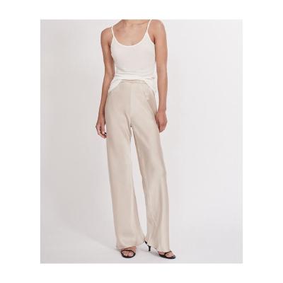 China QUICK DRY best quality women silk pants at good prices silk pants for sale