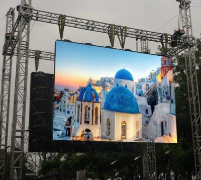 Κίνα Μέγεθος ντουλαπιού 500*500mm/500*1000mm/Αναπροσαρμογή Εξωτερική οθόνη οθόνης LED P3.91 P4.81 για σκηνή συναυλιών προς πώληση