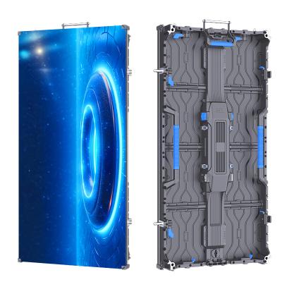 China Photo Media Compatible 500x1000mm LED Flexible Rental Screen P3.91/P4.91 LED Video Wall Display with Flexible Design for sale