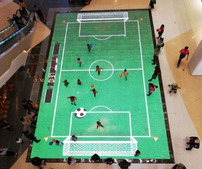 China Programable Interactive LED Dancefloor P4.81 LED Dj Stage Dance Floor For Retail Store for sale