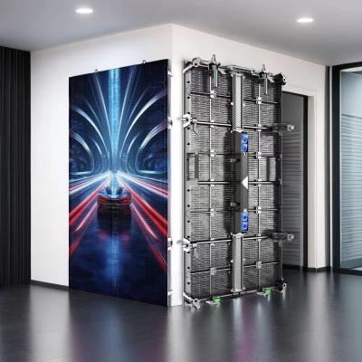 China Outdoor P3.91-P7.82 Flexible Transparent LED Screen Rental With Nationstar LED Chip for sale