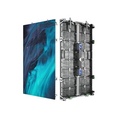 China Rental Outdoor Flexible Transparent LED Film Display Cabinet Size 500*1000mm for sale