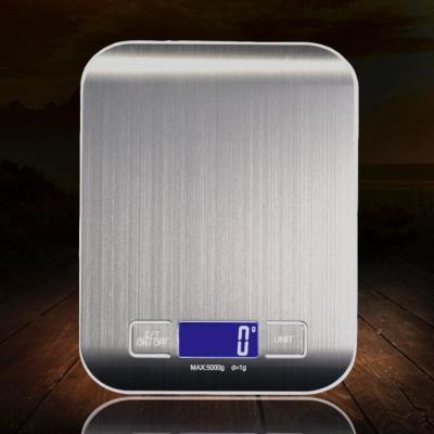 China Wholesale Electronic Digital Food Kitchen Scale 5 Kg Electronic Food Weight Cooking Scale Digital Fruit Vegetable Weighing Kitchen Scale for sale