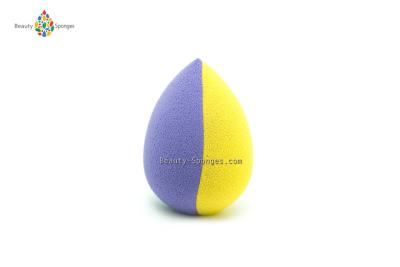 China Eco - Friendly Washable Colored Teardrop Foundation Sponge , Excellent Stiffness damp makeup sponge for sale