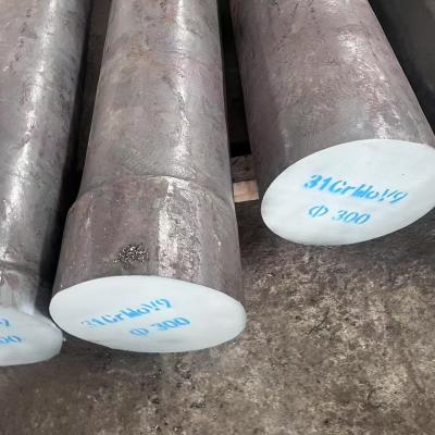 China 31CrMoV9 Rundbar / 1.8519 Legierung Rundstange Nitridstahl geschmiedet 300 mm Durchmesser zu verkaufen
