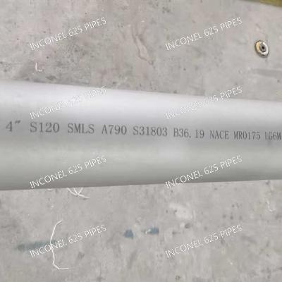 China ASTM B444 Inconel 625 Seamless Pipe UNS N06625 Alloy For Harsh Environments for sale