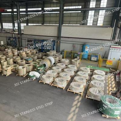 China 301 Full Hard Stainless Steel Coil Precision ASTM A666 Strips for Industrial Applications for sale