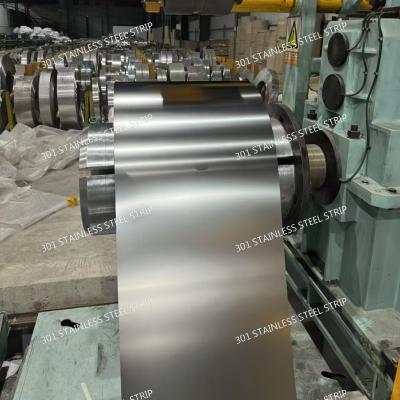 China 301 Half-Hard Stainless Steel Strip ASTM A666 Compliant | Precision Cold Rolled for sale