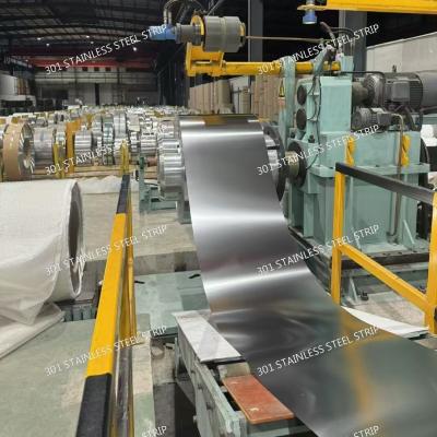 China AISI 301 Stainless Steel Strip in Half Hard Condition ASTM A666, DIN 1.4310 for sale