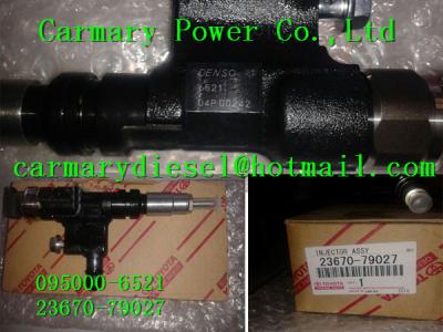 China 2367079027 23670-79027 Genuine Toyata Dyna N004C Fuel Injector 095000-6521 0950006521 for sale