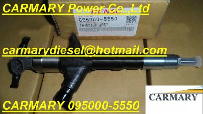 China Denso common rail injector 095000-5550 for HYUNDAI Mighty County 33800-45700 for sale
