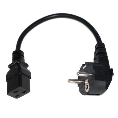 China Best Price Euro CCC Power Supply Cables EU Plug Electronic Power Cable Laptop Power Cord for sale